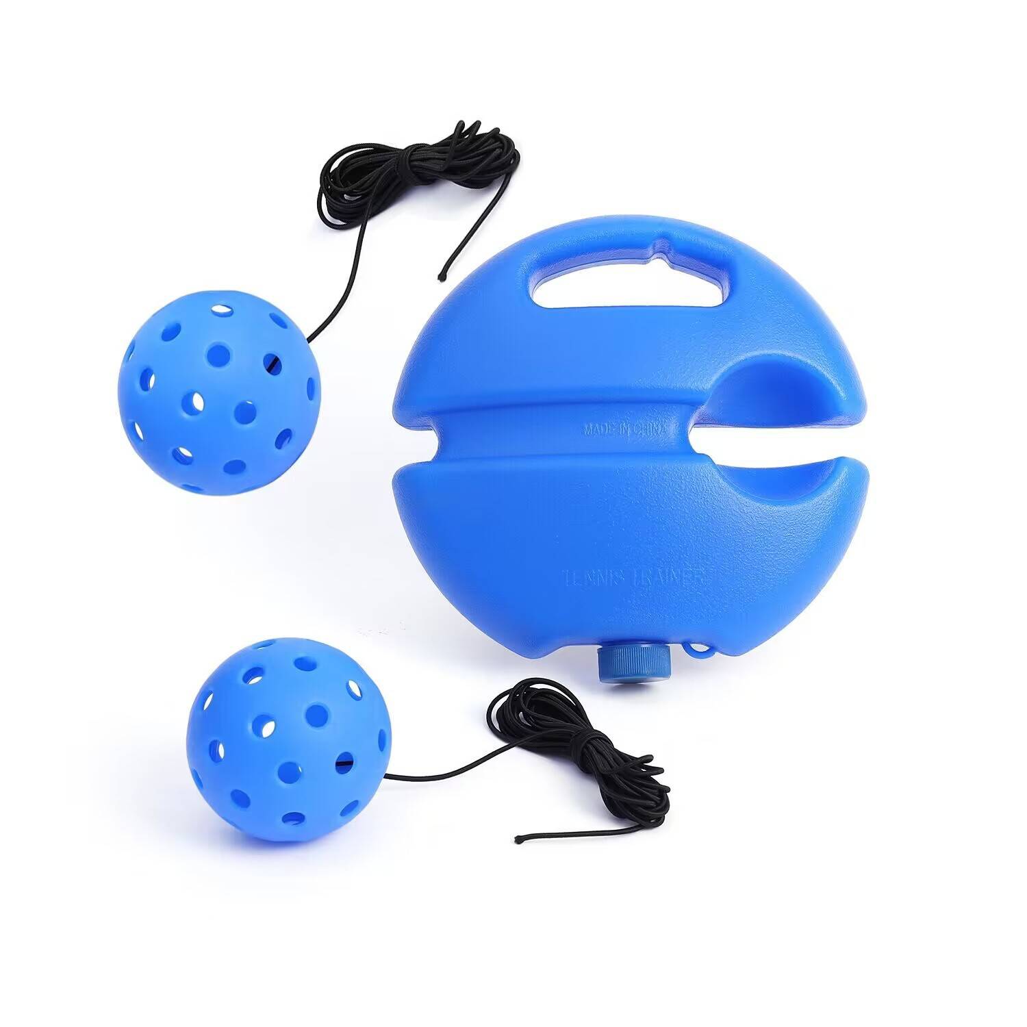 Round base-2 balls of blue Peick ball
